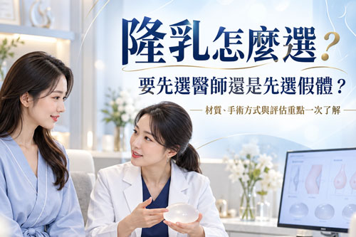 隆乳怎麼選